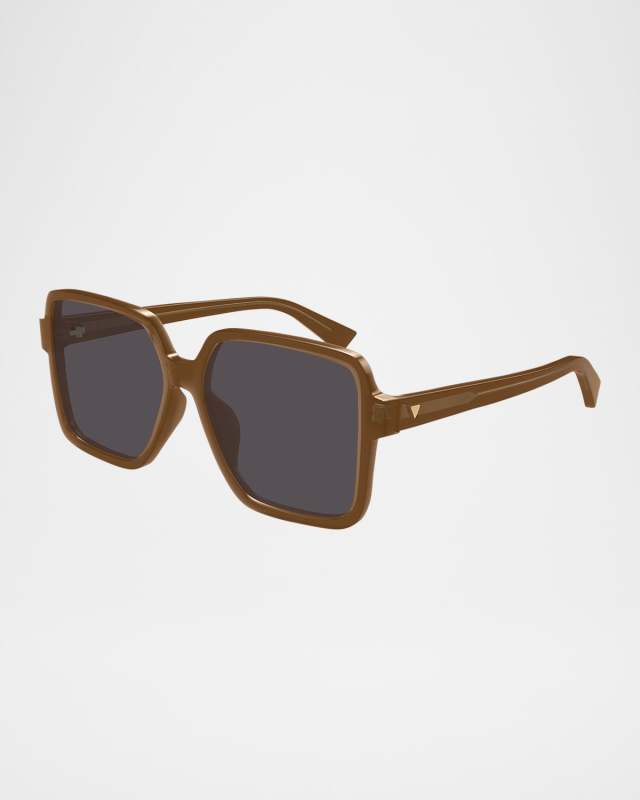 Oversized Acetate Square Sunglasses